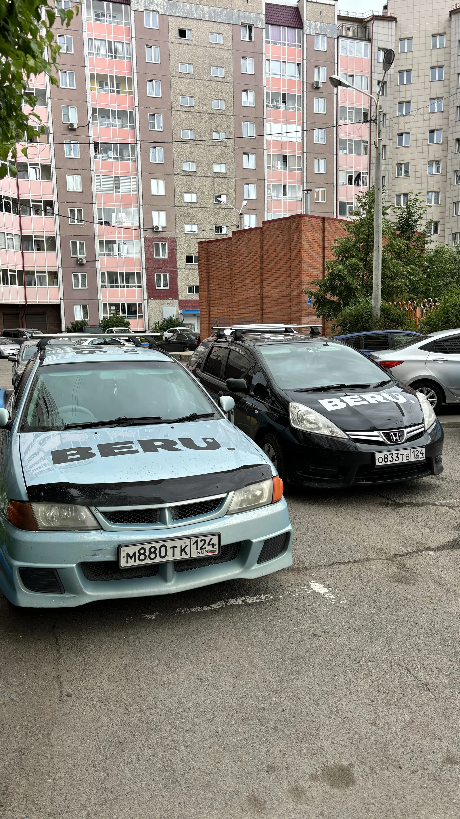 Замерщик BERU на объекте